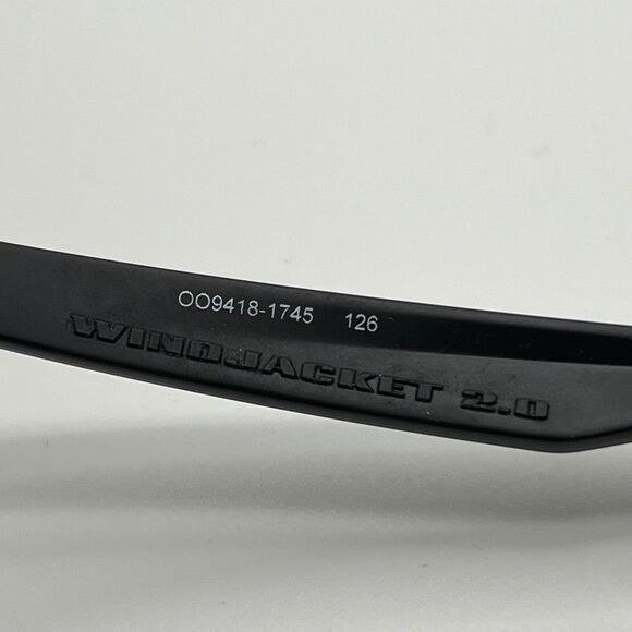 Oakley Wind Jacket 2.0 Sunglasses Black Fade 009418-1745 126 - Picture 8 of 16